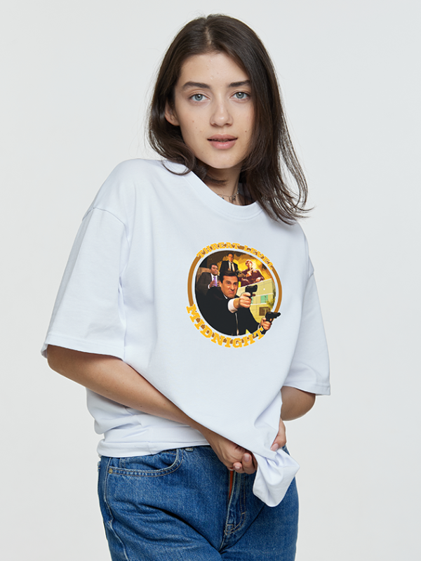 футболка оверсайз уровень угрозы полночь