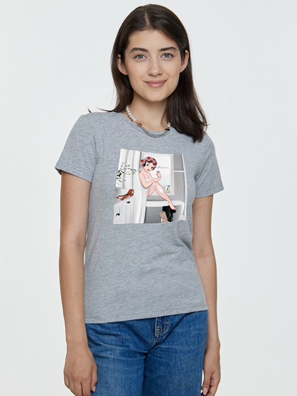 Женская футболка Белоснежка