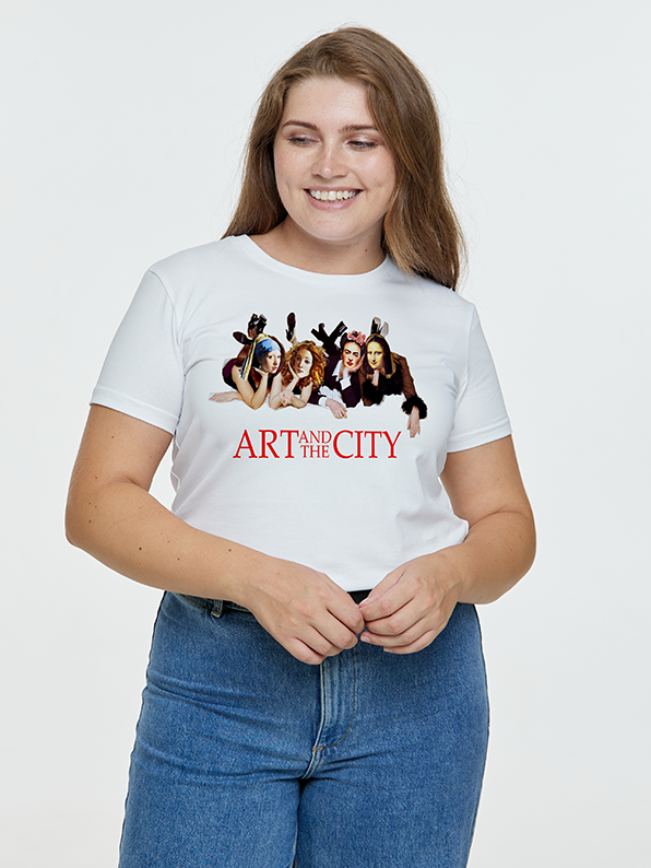 Футболка женская Art at the city