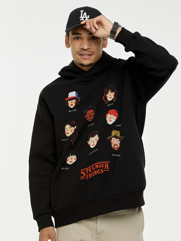 Толстовка Оверсайз Очень странные дела