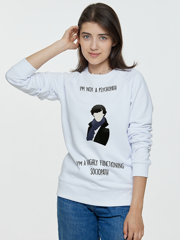 свитшот унисекс шерлок