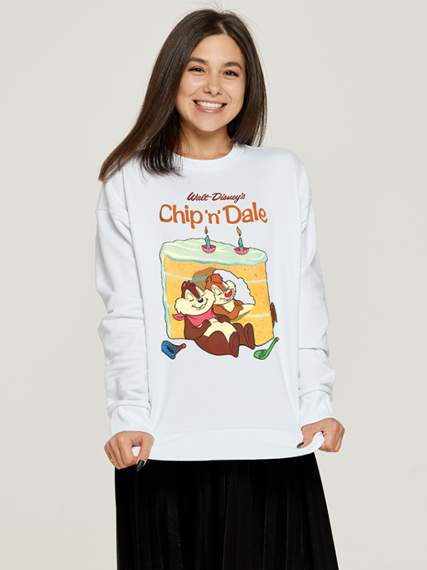 Свитшот оверсайз Чип и дейл