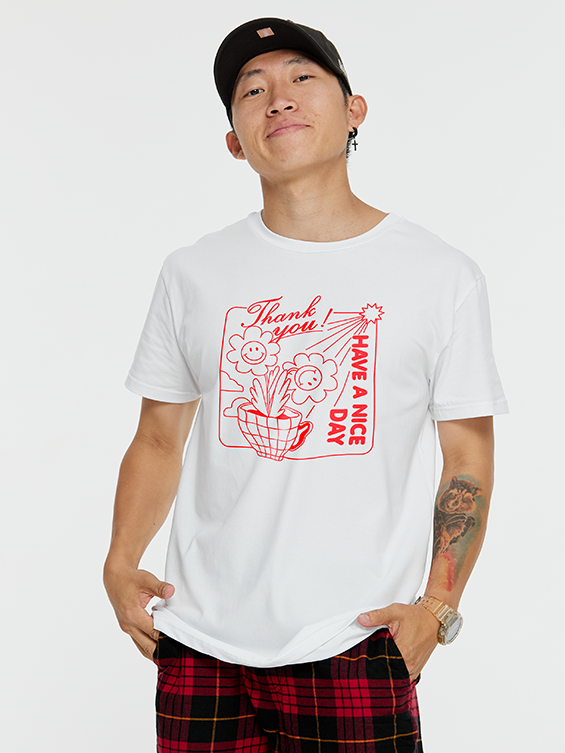 Футболка have a nice day