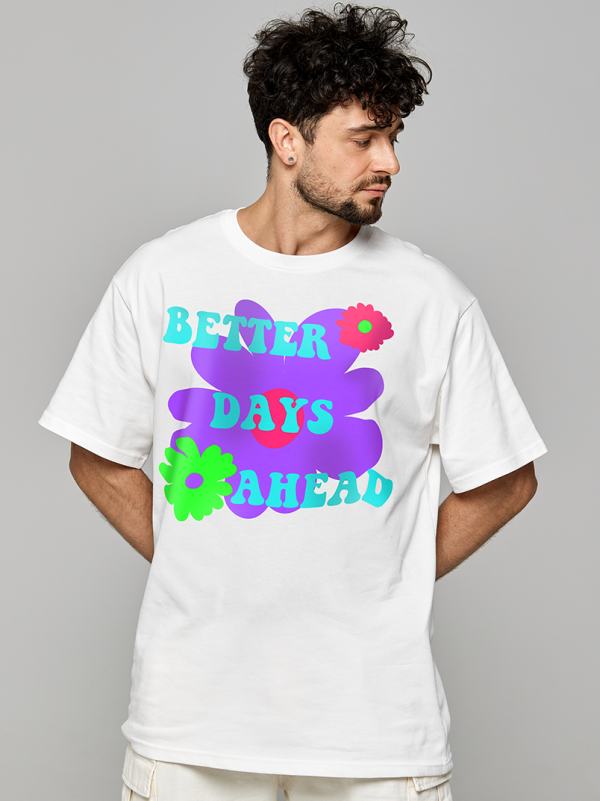 Футболка оверсайз better days ahead