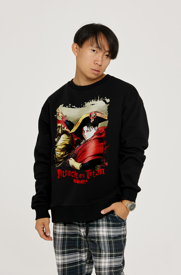 Свитшот оверсайз Атака Титанов