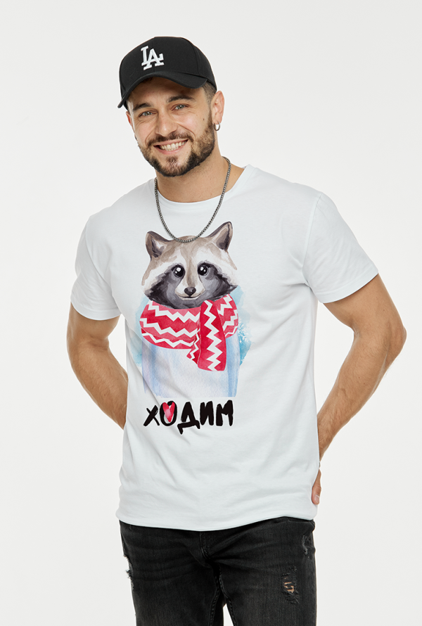 Футболка базовая с лайкрой Ходим парой