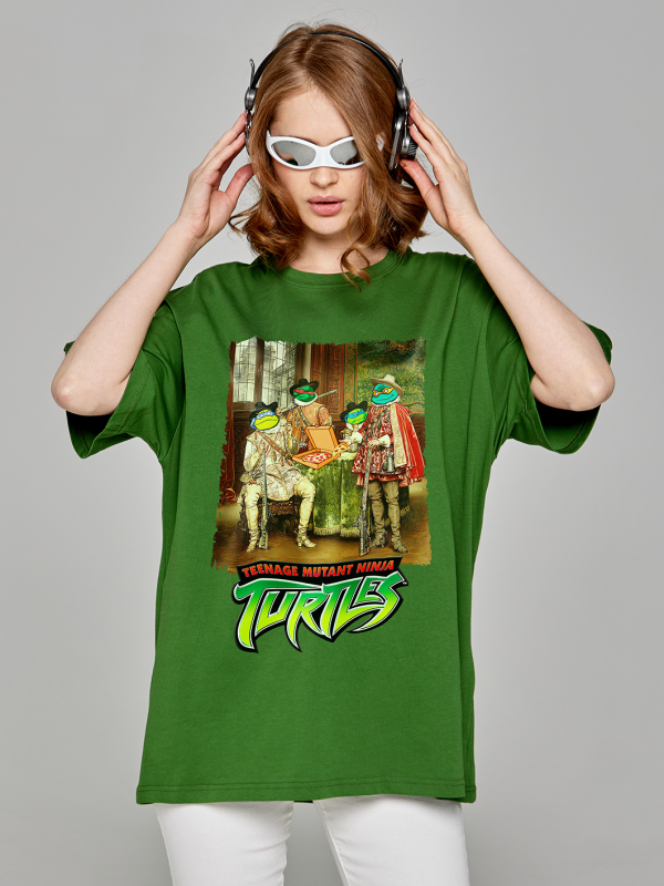 Футболка оверсайз Черепашки Ниндзя