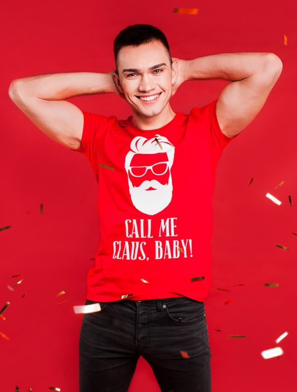 Футболка зави меня Клаус