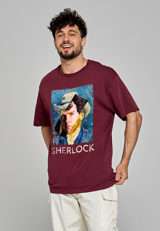 Футболка оверсайз Шерлок