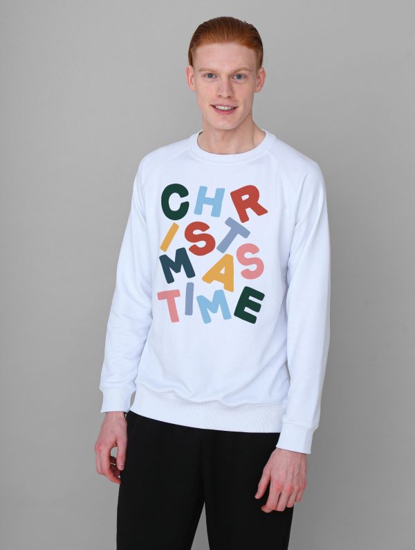 Свитшот унисекс время рождества