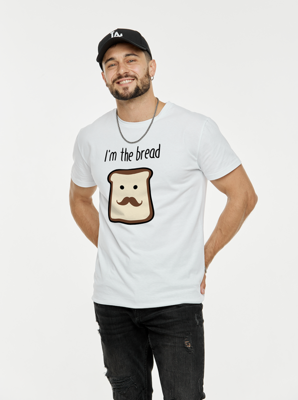 Футболки базовые с лайкрой "Нутелла и Хлебушек"