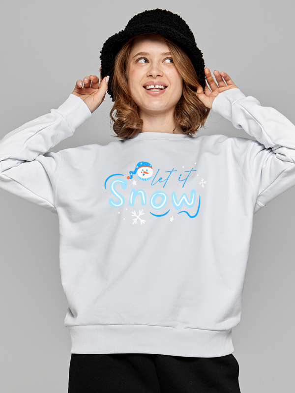 свитшот оверсайз женский