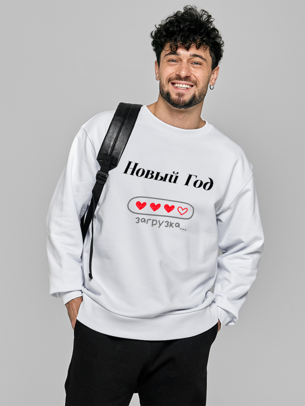 свитшот оверсайз мужской